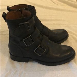 Frye Moto Boots